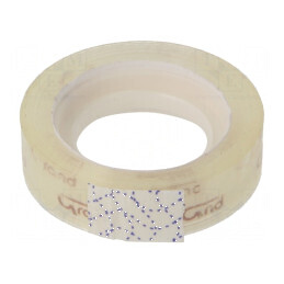 Bandă autoadezivă transparentă 12mm x 20m cu adeziv acrilic | Electronic-mag.ro | Componente Electronice