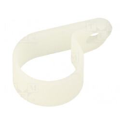Clipsuri tip P pentru cabluri Ø9,5mm W: 10mm | Electronic-mag.ro | Componente Electronice