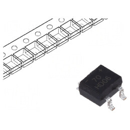 Punte redresoare monofazată 600V 0,8A 30A MiniDIP SMT | Electronic-mag.ro | Componente Electronice