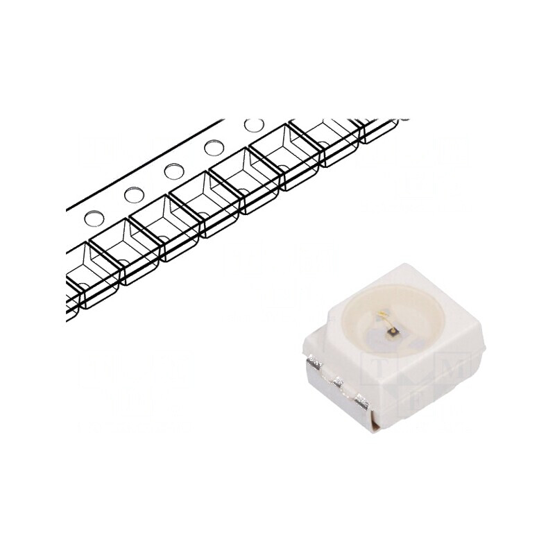 LED SMD 3528 Ambră 71,5÷100mcd 3,5x2,8x1,9mm 120° 20mA | Electronic-mag.ro | Componente Electronice LED SMD 3528 Ambră 71,5÷100mcd 3,5x2,8x1,9mm 120° 20mA | Electronic-mag.ro | Componente Electronice