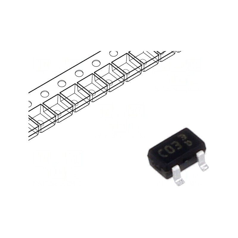Diodă TVS bidirecțională 26,5V 3,7A 170W ESD | Electronic-mag.ro | Componente Electronice