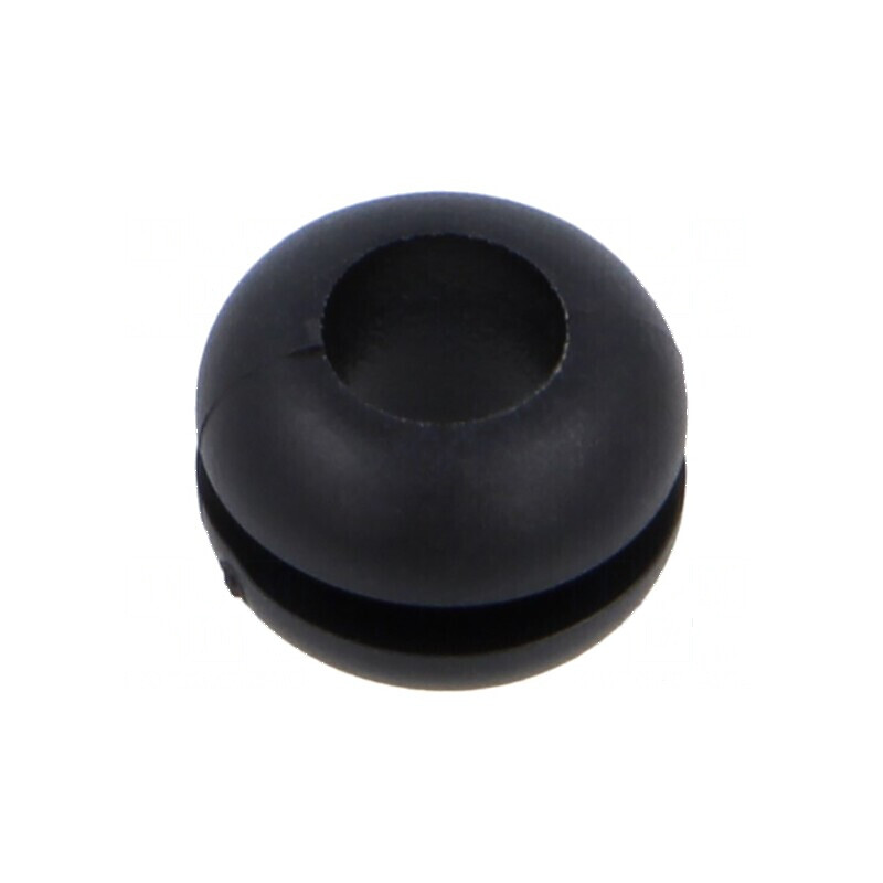 Manşon PVC Øorif 6,4mm Øorif 4,8mm negru 0÷80°C | Electronic-mag.ro | Componente Electronice