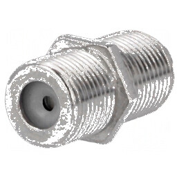 Adaptor F soclu din ambele părţi drept  | Electronic-mag.ro | Componente Electronice