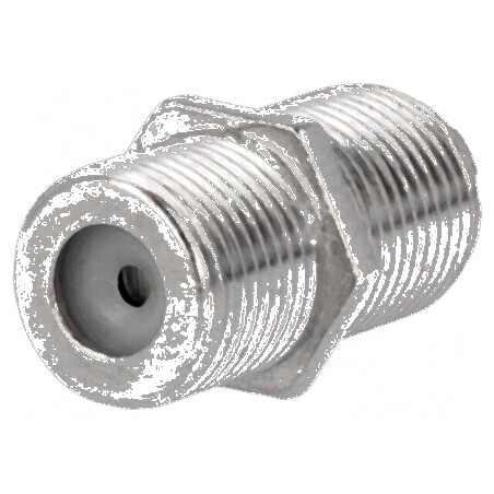 Adaptor F soclu din ambele părţi drept  | Electronic-mag.ro | Componente Electronice