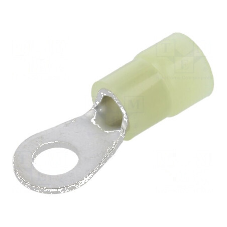 Vârf inelar M5 Ø 5,3mm 2,5-6mm² pentru cablu izolat | Electronic-mag.ro | Componente Electronice