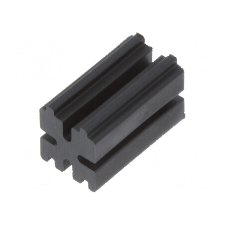 Bucșă de distanțare LED 3mm x 9mm neagră UL94V-0 | Electronic-mag.ro | Componente Electronice