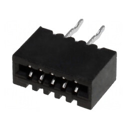 Conector FFC/FPC drept PIN 5 Non-ZIF THT cositorit 20mΩ 1mm | Electronic-mag.ro | Componente Electronice