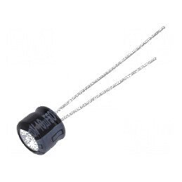 Condensator electrolitic THT 10uF 50VDC Ø6,3x5mm ±20% 1000h | Electronic-mag.ro | Componente Electronice