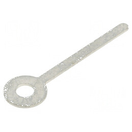 Vârf inelar pentru lipire 0,5mm M3 Ø 3,3mm THT | Electronic-mag.ro | Componente Electronice