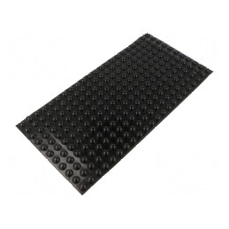 Picioruş autoadeziv negru Ø 11,2mm H 5,1mm poliuretan | Electronic-mag.ro | Componente Electronice