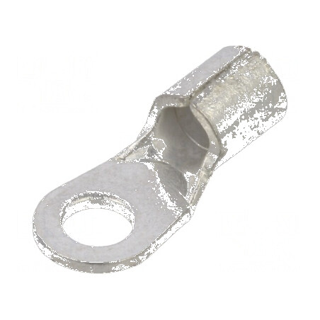 Vârf inelar M4 4÷6mm2 cu cablu cositorit cupru 4,3mm | Electronic-mag.ro | Componente Electronice