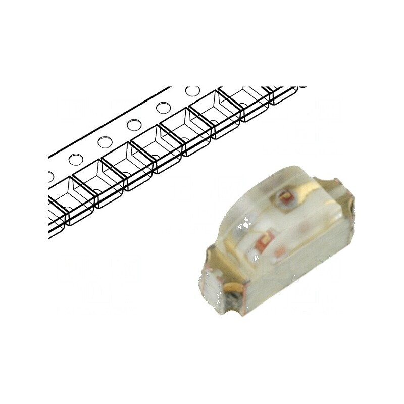 LED SMD 1104 roșie și verde 3x2x1mm 20mA | Electronic-mag.ro | Componente Electronice