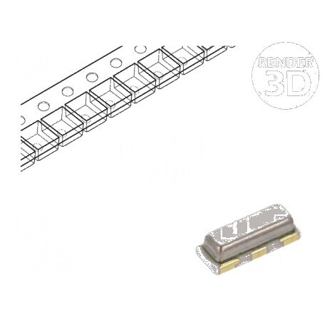 Rezonator ceramic SMD 16MHz 3,2x1,3x0,9mm ±0,5% -40÷85°C | Electronic-mag.ro | Componente Electronice