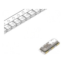 Rezonator ceramic 8MHz SMD 3,2x1,3x0,7mm ±0,5% -40÷85°C | Electronic-mag.ro | Componente Electronice