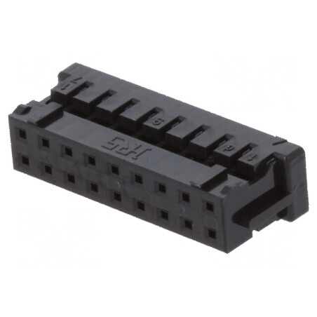 Conector cablu-cablu/PCB mufă mamă 18 PIN DF11 Pas 2mm drept | Electronic-mag.ro | Componente Electronice