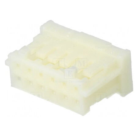 Conector cablu-cablu/PCB mufă mamă DF1B 2,5mm 12 PIN drept | Electronic-mag.ro | Componente Electronice