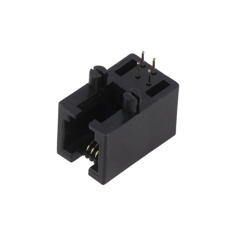 Conector RJ9 4p4c THT 90° | Electronic-mag.ro | Componente Electronice Conector RJ9 4p4c THT 90° | Electronic-mag.ro | Componente Electronice