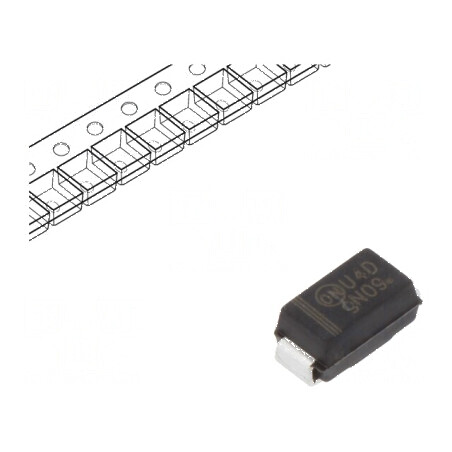 Diodă redresoare SMD 200V 1A 35ns SMA 0,875V | Electronic-mag.ro | Componente Electronice