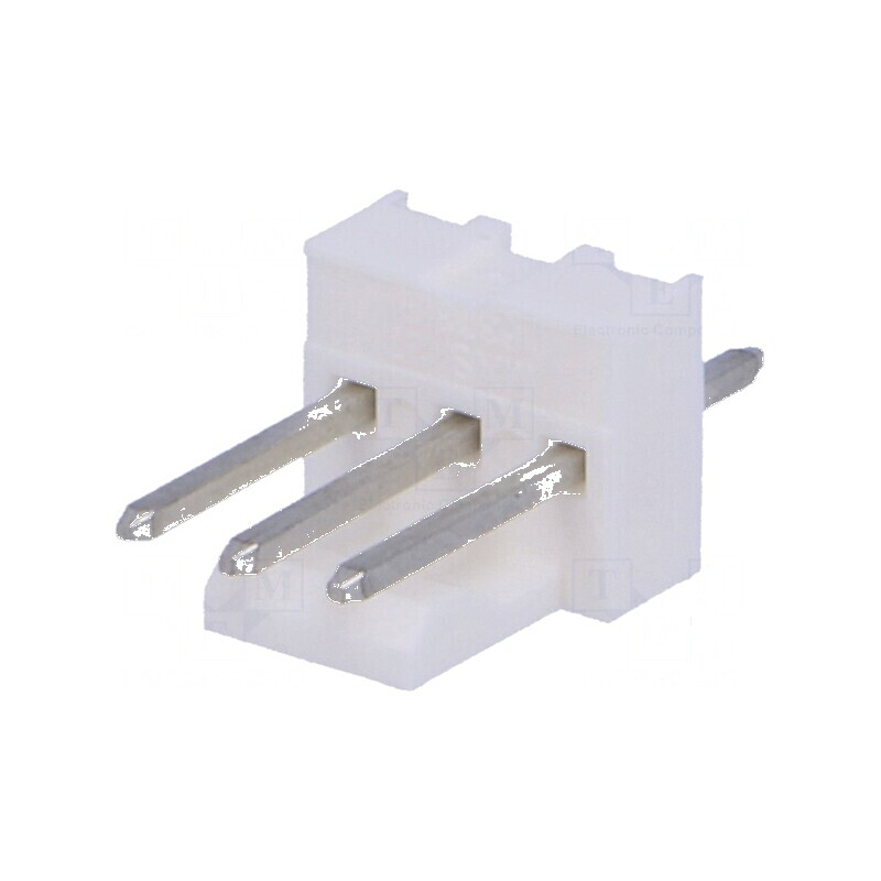 Conector cablu-placă soclu tată KK 254 2,54mm 3 PIN THT albă | Electronic-mag.ro | Componente Electronice Conector cablu-placă soclu tată KK 254 2,54mm 3 PIN THT albă | Electronic-mag.ro | Componente Electronice