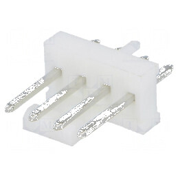 Conector cablu-placă soclu tată KK 254 2,54mm PIN 4 THT 4A | Electronic-mag.ro | Componente Electronice