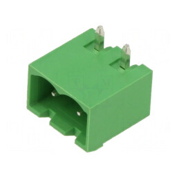Regletă de conexiuni deconectabilă 5,08mm 2 socluri tată | Electronic-mag.ro | Componente Electronice