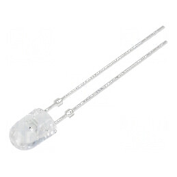 LED oval galben 5x4,1mm 8000-9000mcd 70/40° 20mA 1,8-2,6VDC | Electronic-mag.ro | Componente Electronice