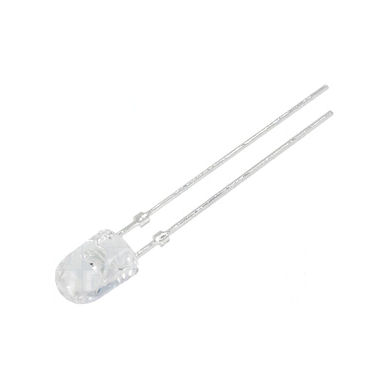 LED oval galben 5x4,1mm 8000-9000mcd 70/40° 20mA 1,8-2,6VDC | Electronic-mag.ro | Componente Electronice