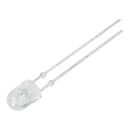 LED oval galben 5x4,1mm 8000-9000mcd 70/40° 20mA 1,8-2,6VDC | Electronic-mag.ro | Componente Electronice