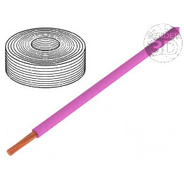 Cablu LiY litat 0,25mm2 PVC roz 900V 250m Clasa 5 | Electronic-mag.ro | Componente Electronice