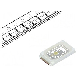 LED SMD 5730 PLCC2 Verde 25-35lm 5,7x3x0,8mm 120° 150mA | Electronic-mag.ro | Componente Electronice