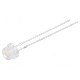 LED 4,8mm 100° Convex 2,9-3,4VDC | Electronic-mag.ro | Componente Electronice