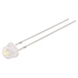 LED 4,8mm 100° Convex 2,9-3,4VDC | Electronic-mag.ro | Componente Electronice