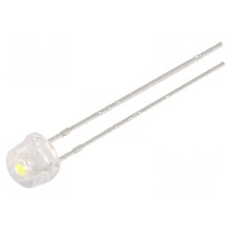 LED 4,8mm 100° Convex 2.9-3.4VDC | Electronic-mag.ro | Componente Electronice