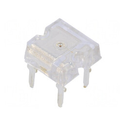 LED Super Flux portocalie 7,62x7,62mm 750-1000mcd 180° 50mA | Electronic-mag.ro | Componente Electronice