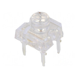 LED Super Flux portocalie 7,62x7,62mm 750÷1120mcd 120° 30mA | Electronic-mag.ro | Componente Electronice
