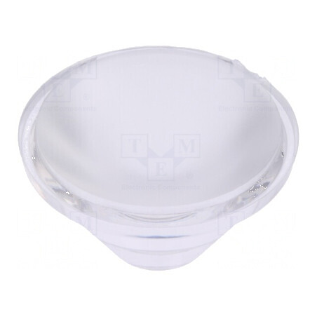Lentilă LED rotundă incoloră 60° | Electronic-mag.ro | Componente Electronice