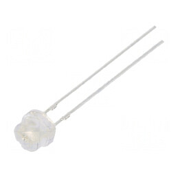 LED UV 100° 20mA 114mW 400-410nm 3-3,8VDC THT | Electronic-mag.ro | Componente Electronice