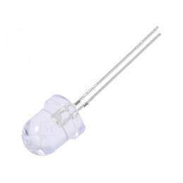 LED 8mm galben 1120-1560mcd 30° convex 66mW | Electronic-mag.ro | Componente Electronice
