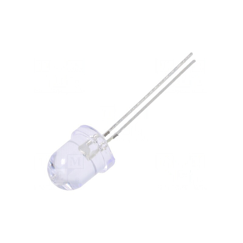 LED 8mm galben 1120-1560mcd 30° convex 66mW | Electronic-mag.ro | Componente Electronice