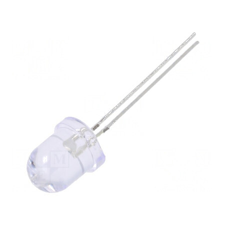 LED 8mm galben 1120-1560mcd 30° convex 66mW | Electronic-mag.ro | Componente Electronice