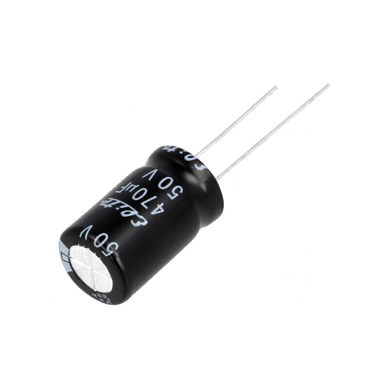 Condensator electrolitic THT 470uF 50VDC 12,5x20mm ±20% | Electronic-mag.ro | Componente Electronice Condensator electrolitic THT 470uF 50VDC 12,5x20mm ±20% | Electronic-mag.ro | Componente Electronice