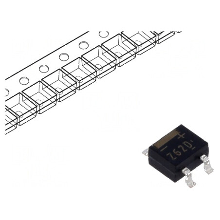 Punte redresoare monofazat Urmax 600V 0,8A 30A 1Z | Electronic-mag.ro | Componente Electronice