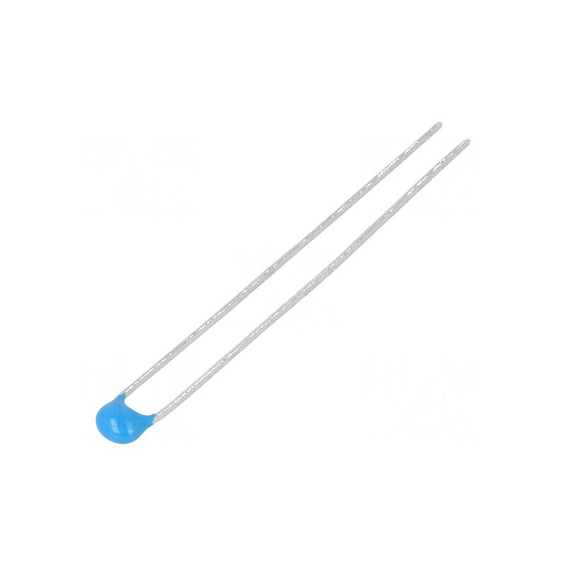 Condensator ceramic 100nF 50V X7R ±10% THT 2,5mm | Electronic-mag.ro | Componente Electronice
