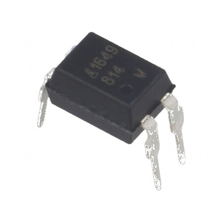 Optocuplor THT 5kV cu tranzistori, 20% CTR la 1mA | Electronic-mag.ro | Componente Electronice
