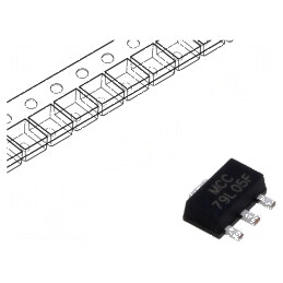 Stabilizator de tensiune liniar nereglabil -5V 0,1A SOT89 | Electronic-mag.ro | Componente Electronice