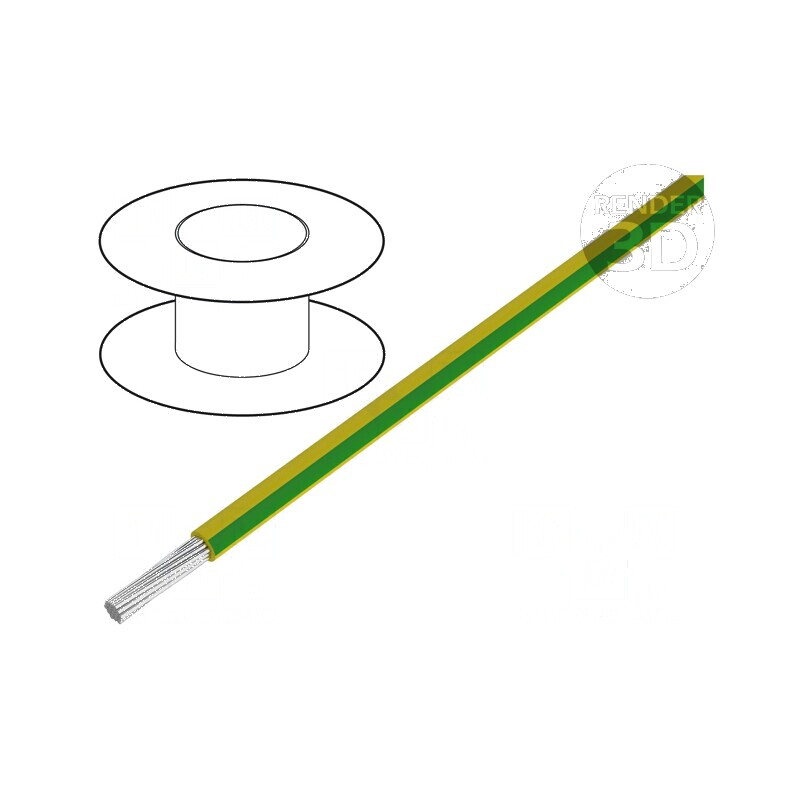 Cablu TLYc litat 0,124mm2 PVC verde-galben 150V 500m | Electronic-mag.ro | Componente Electronice Cablu TLYc litat 0,124mm2 PVC verde-galben 150V 500m | Electronic-mag.ro | Componente Electronice