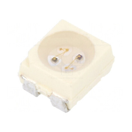 LED SMD 3528 PLCC4 roșie/galbenă 3,5x2,8mm 20mA | Electronic-mag.ro | Componente Electronice