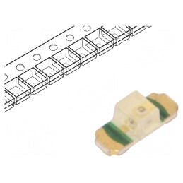 LED SMD 1305 galben-verde 14÷40mcd 3,4x1,25x1,1mm 2,1V 20mA | Electronic-mag.ro | Componente Electronice