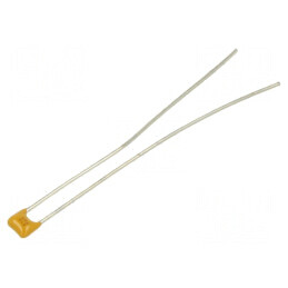 Condensator ceramic MLCC 10nF 100V X7R ±10% THT 2,54mm | Electronic-mag.ro | Componente Electronice