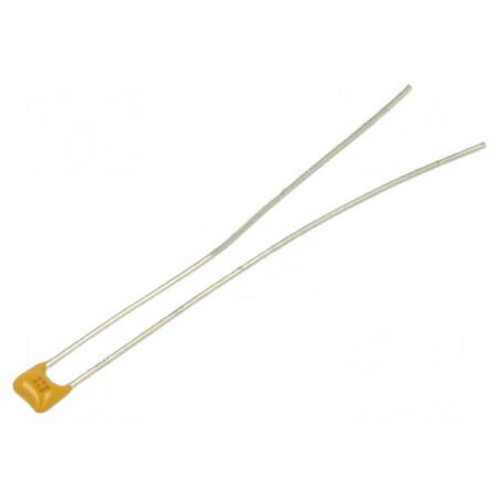 Condensator ceramic MLCC 10nF 100V X7R ±10% THT 2,54mm | Electronic-mag.ro | Componente Electronice